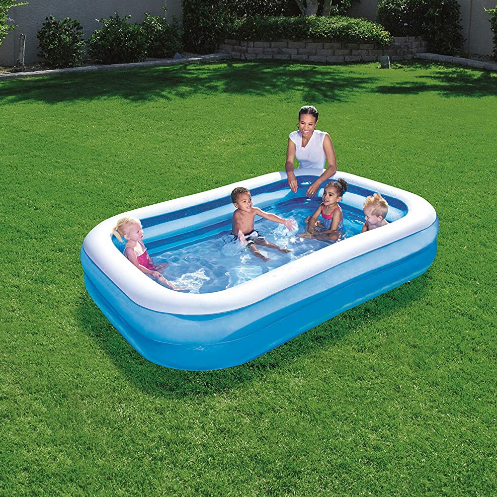 Piscina Gonfiabile Family 2 anelli BESTWAY 54006B - 262x175x51h cm 